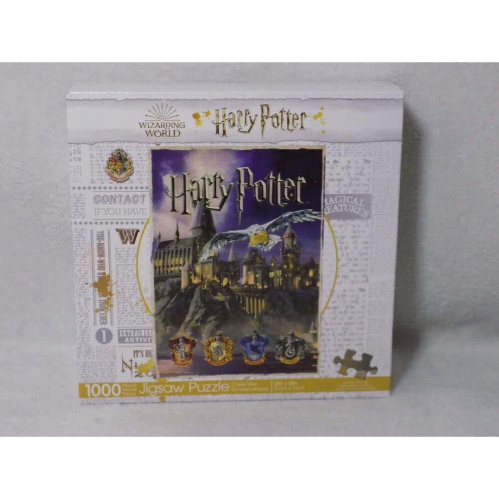 Harry Potter Wizarding World 1000 Piece Hogwarts Jigsaw Puzzle By Aquarius NEW - Picture 2 of 7